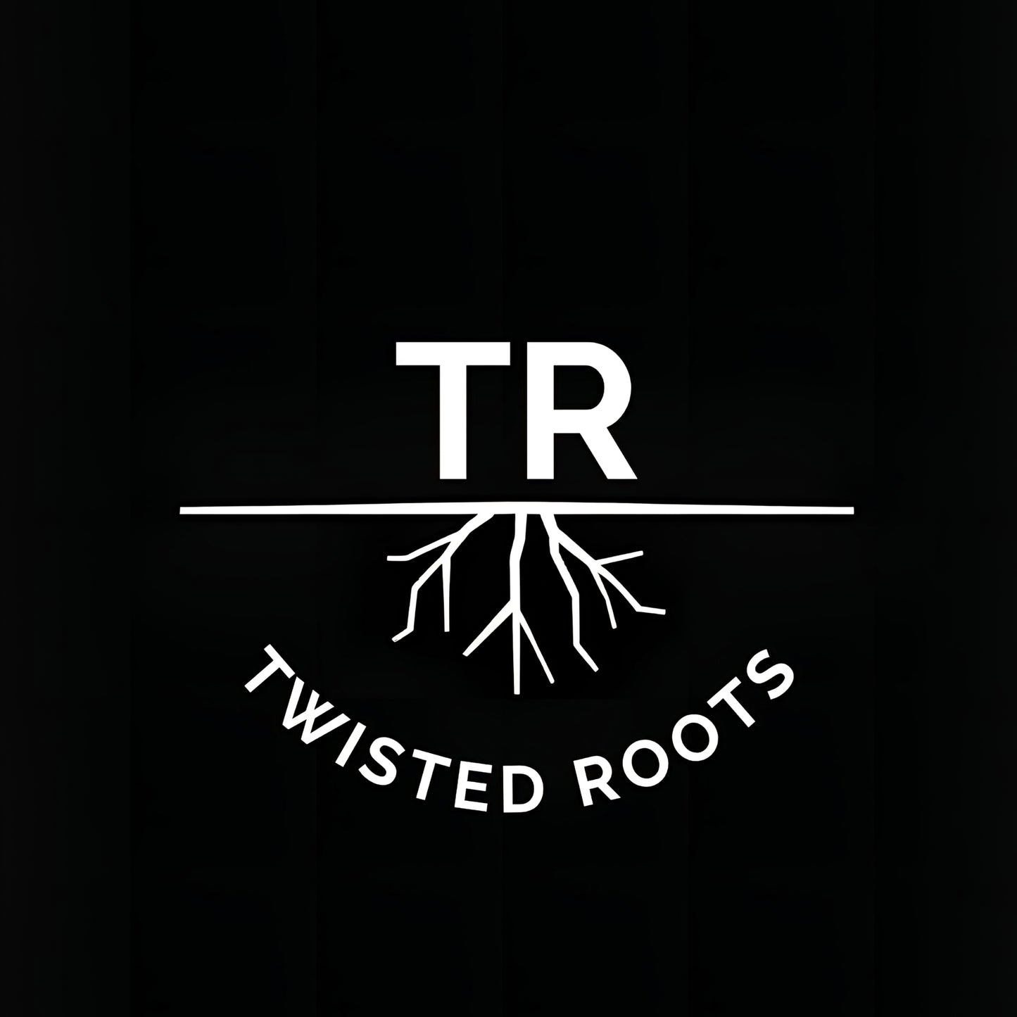 Twisted Roots Logo Vinyl Decal
