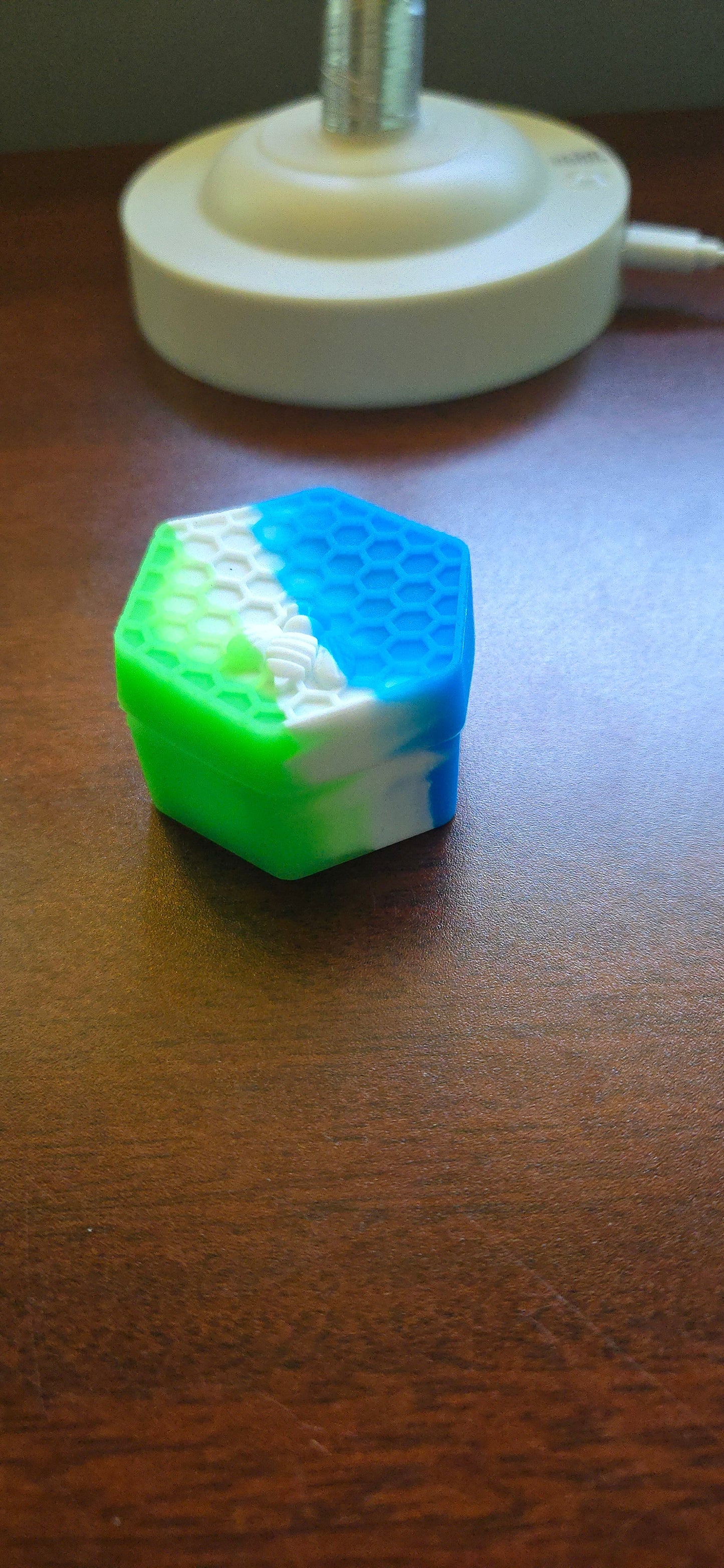 Silicone Hexagon Storage Container