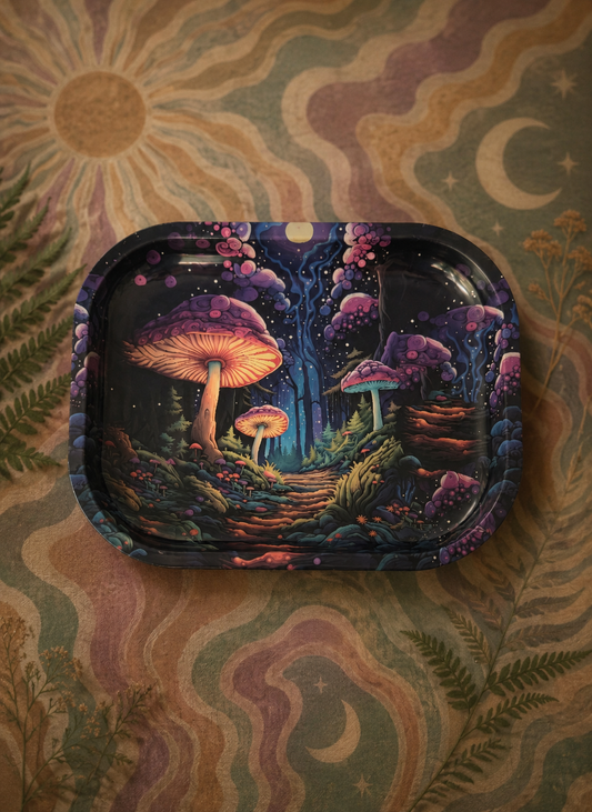Mystic Mushroom Rolling Tray