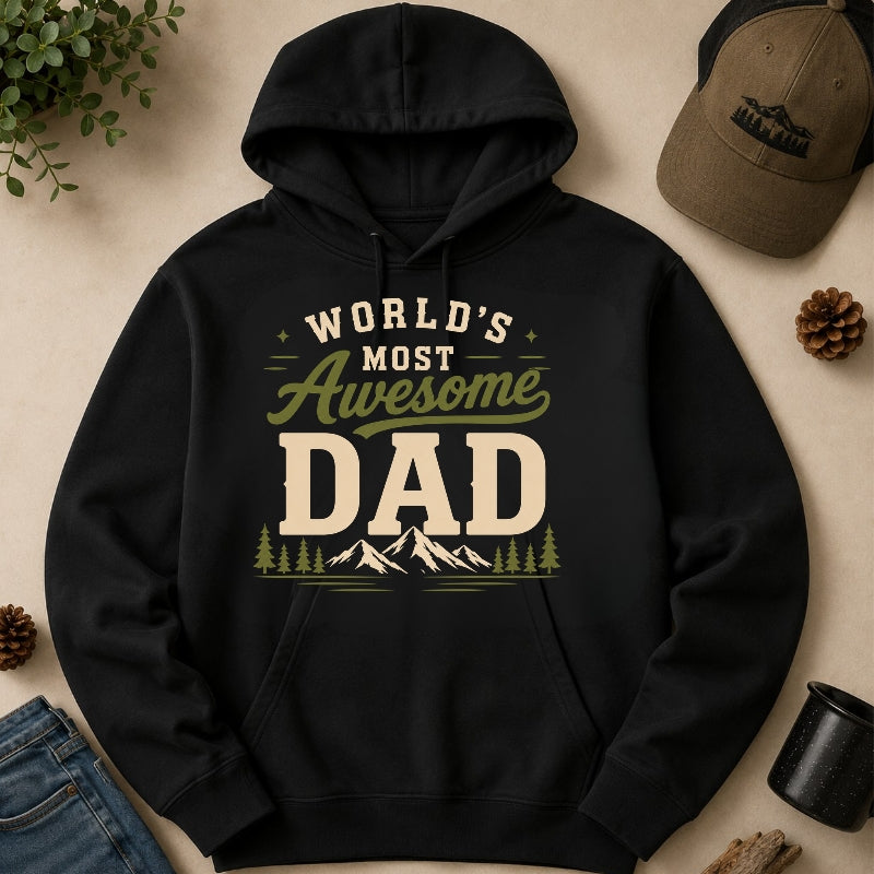 World's Most Awesome Dad Hoodie