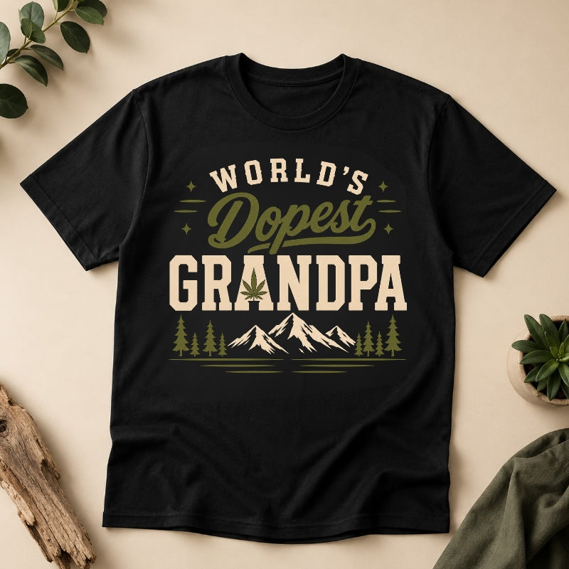 World's Dopest Grandpa T-Shirt