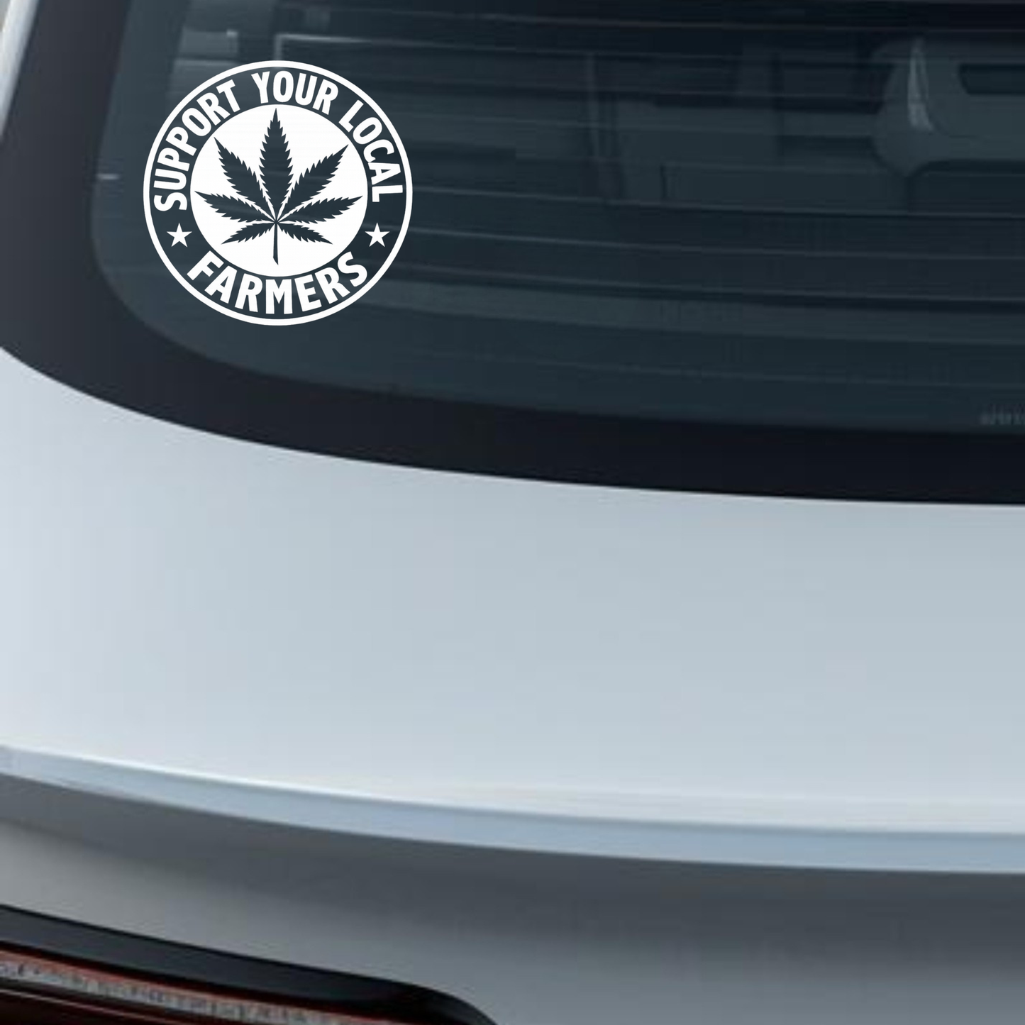 Support Your Local Farmers Vinyl Decal