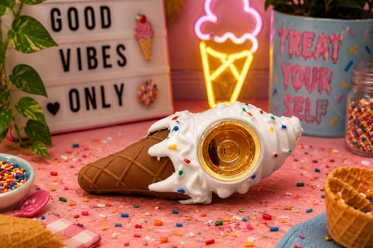 Ice Cream Cone Pipe