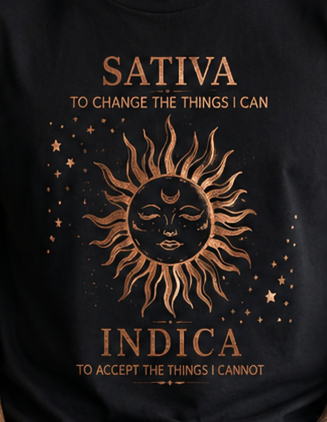 Sativa Indica Sun T-Shirt
