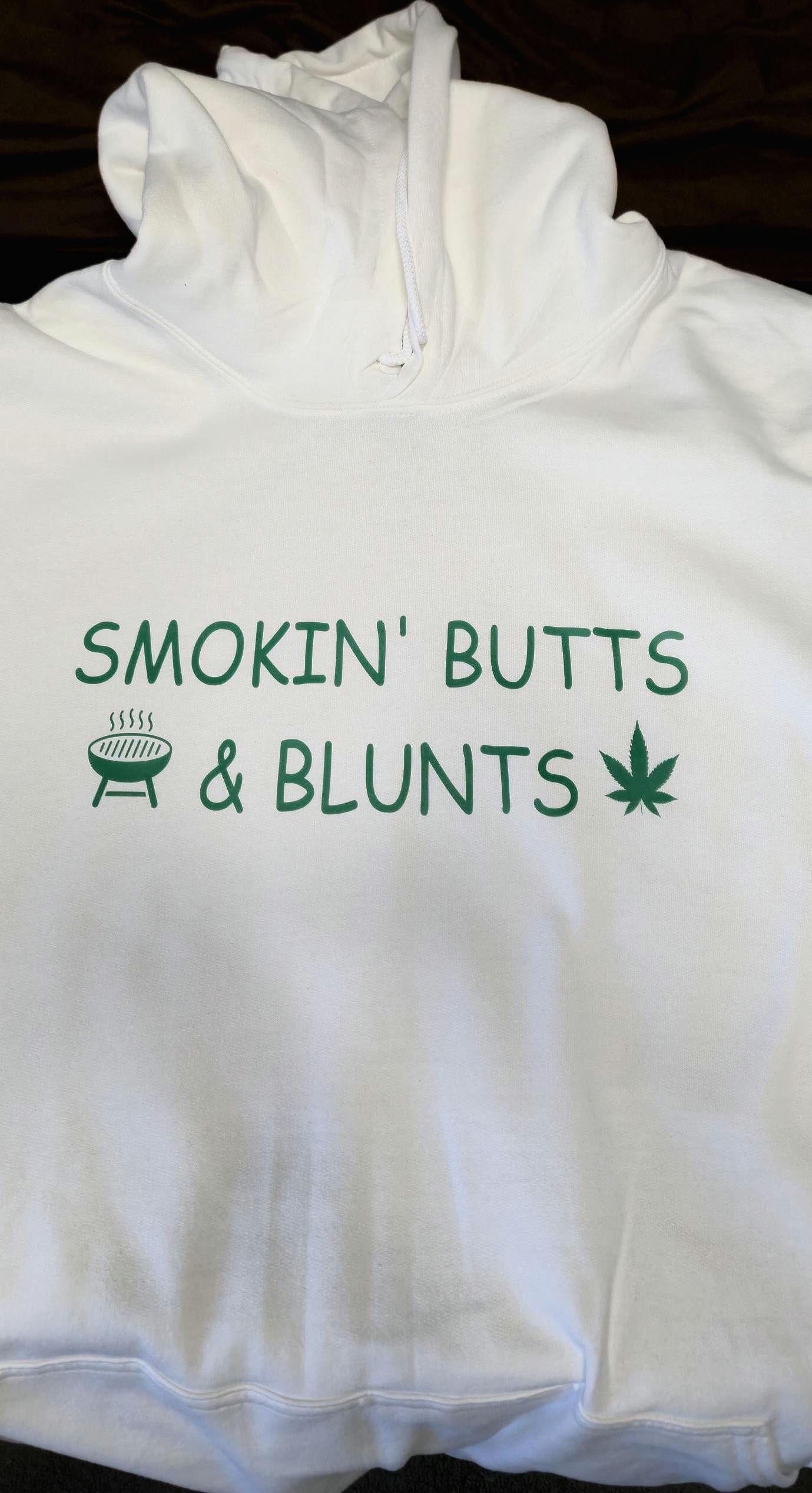 Smokin' Butts & Blunts Graphic Hoodie | Twisted Roots Streetwear