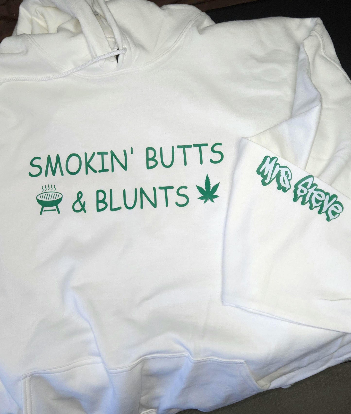 Smokin' Butts & Blunts Graphic Hoodie | Twisted Roots Streetwear