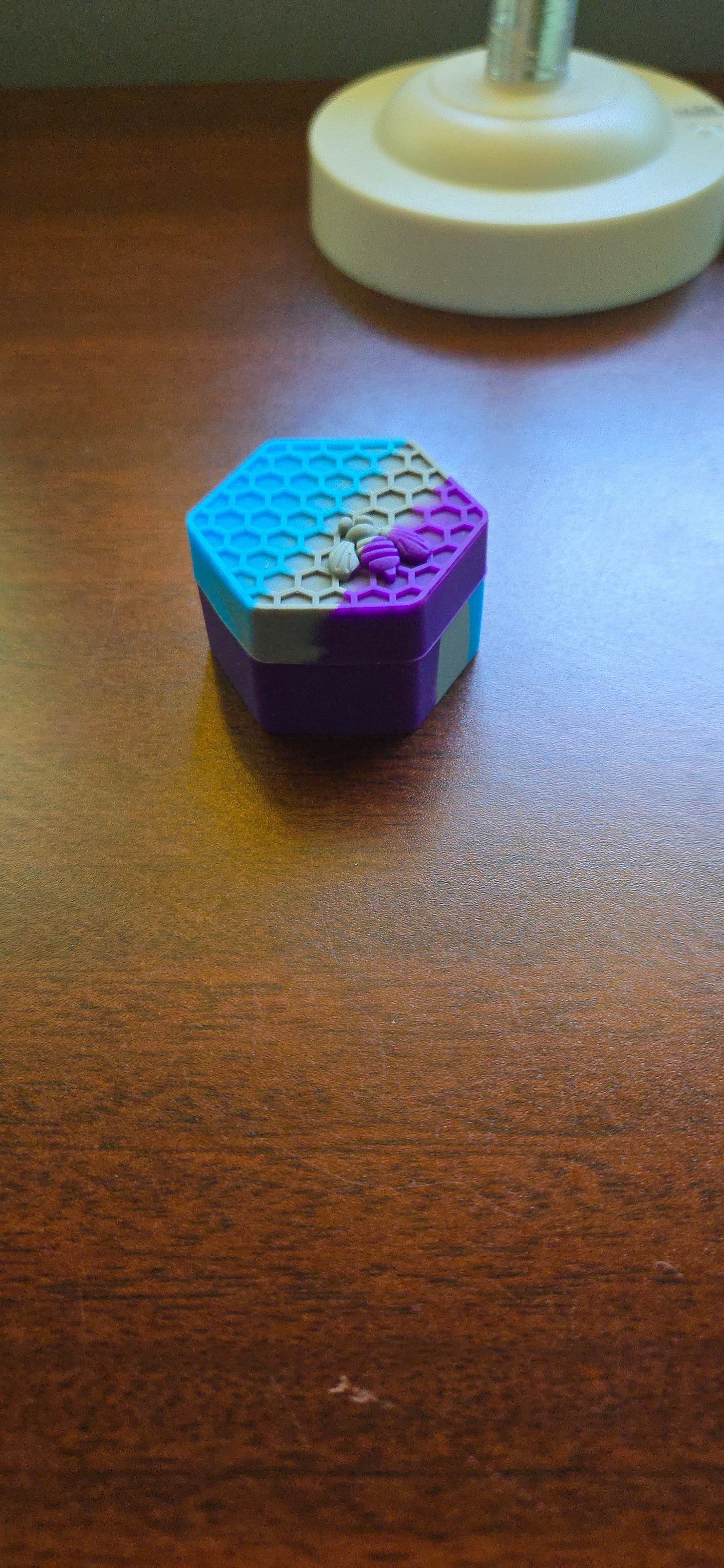 Silicone Hexagon Storage Container
