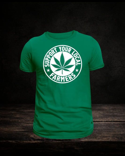 Support Your Local Farmers Graphic Tee | Twisted Roots