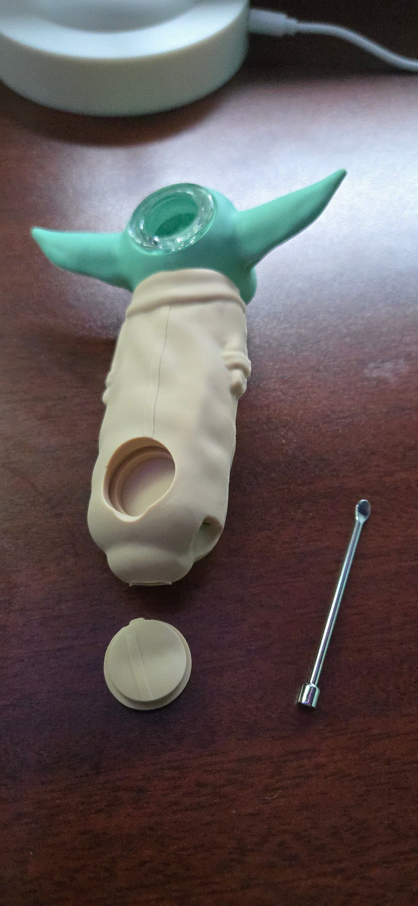 Baby Alien Silicone Smoking Pipe