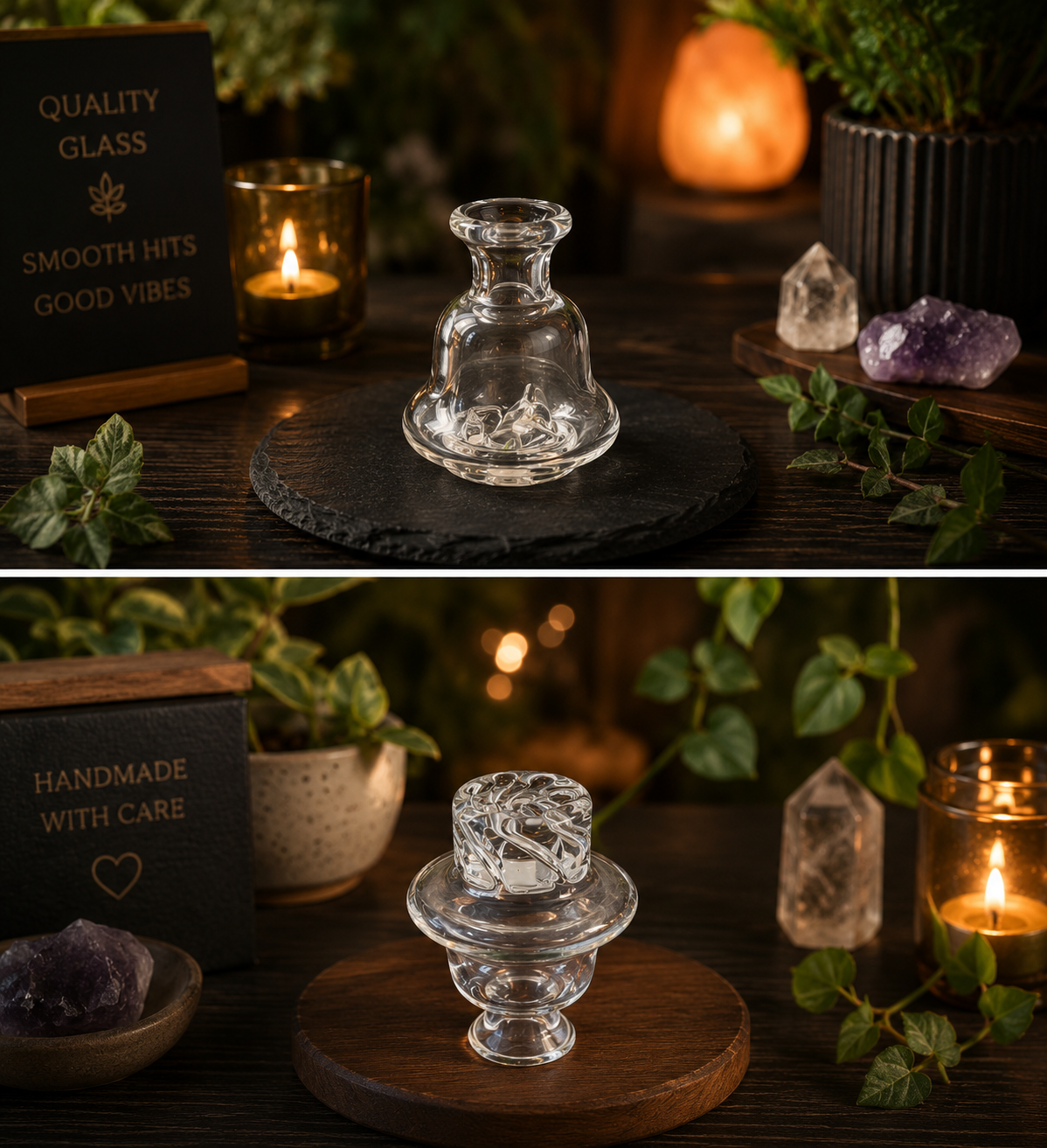 Glass Carb Cap For Dabs