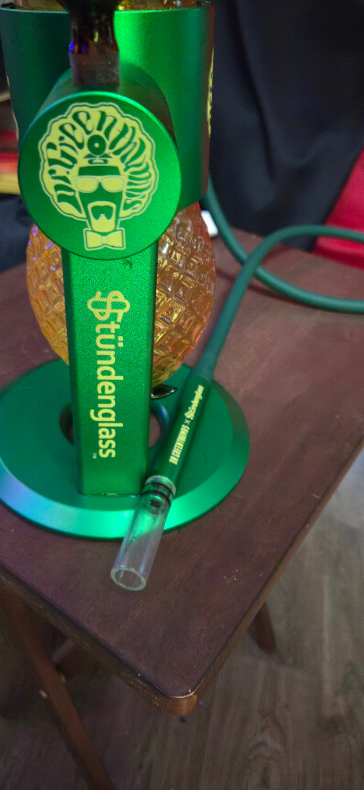 Stündenglass Pineapple Hookah Complete Set with Everything