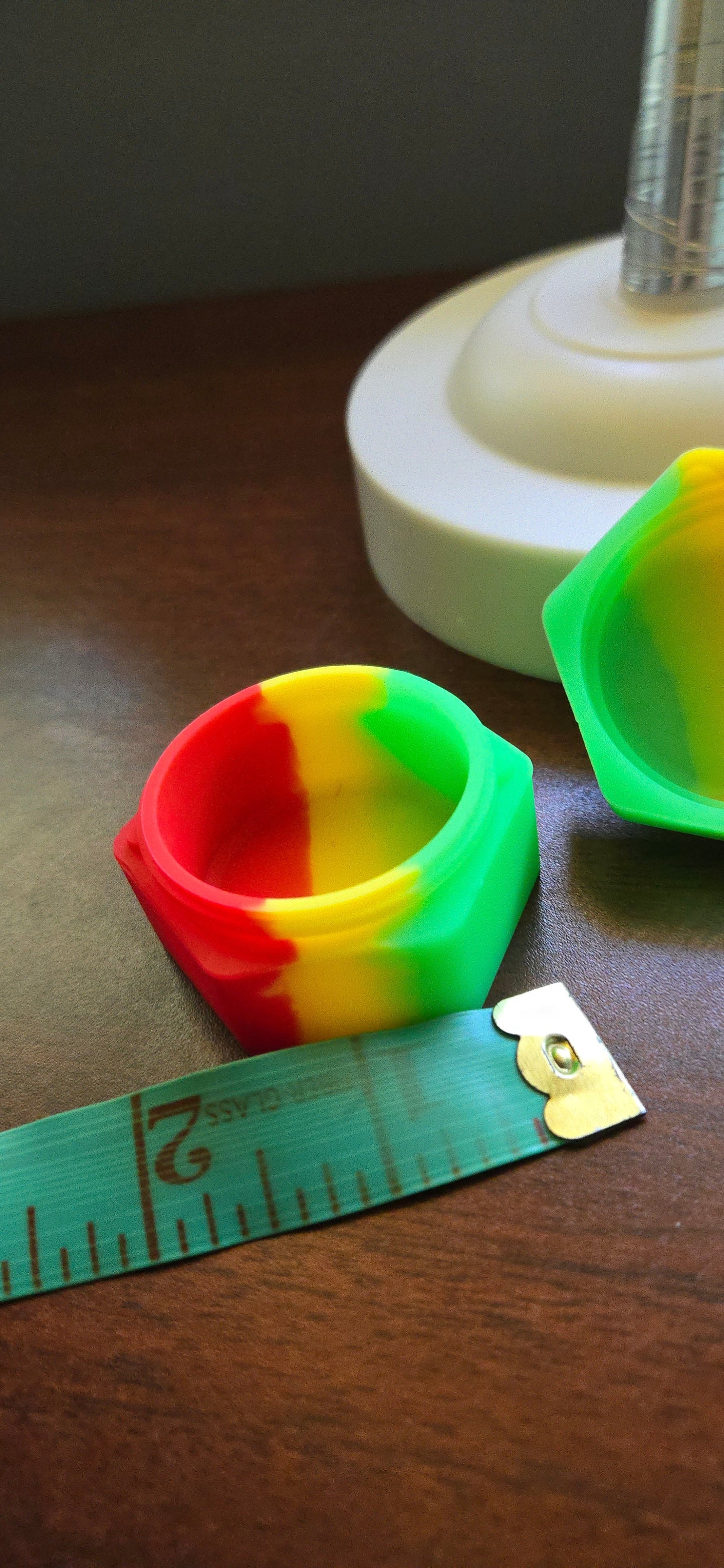 Silicone Hexagon Storage Container