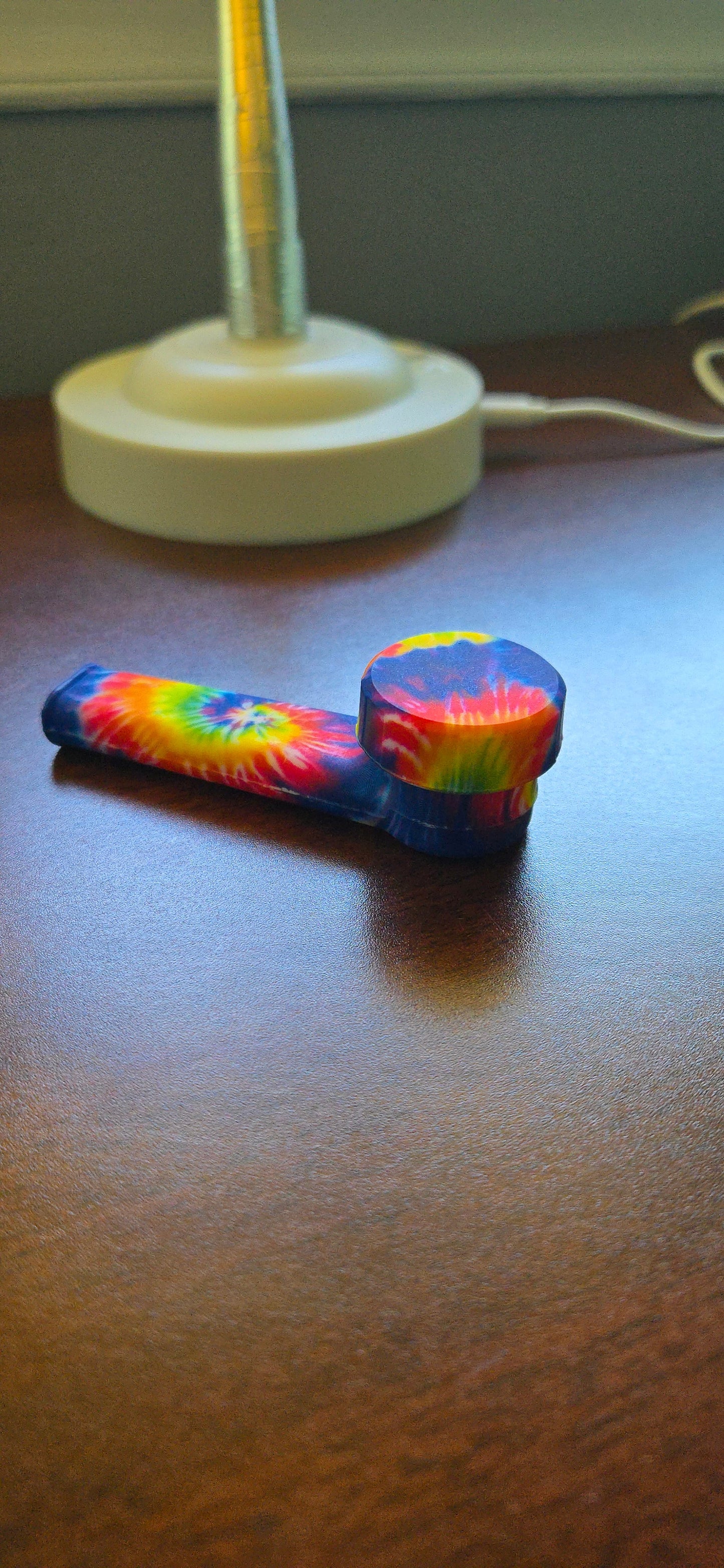 Silicone Smoking Pipe with Lid