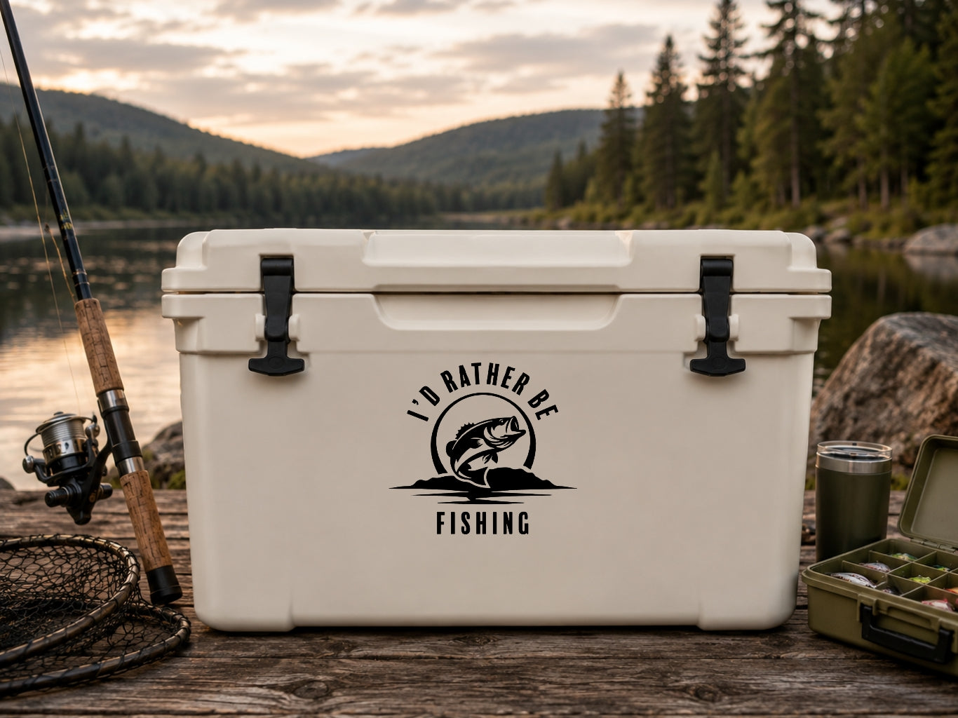 Fishing Collection Decal - 12-Pack
