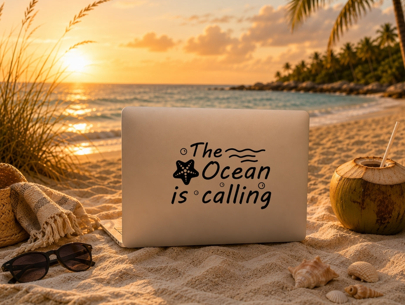 Beach Decal Collection - 12 Pack