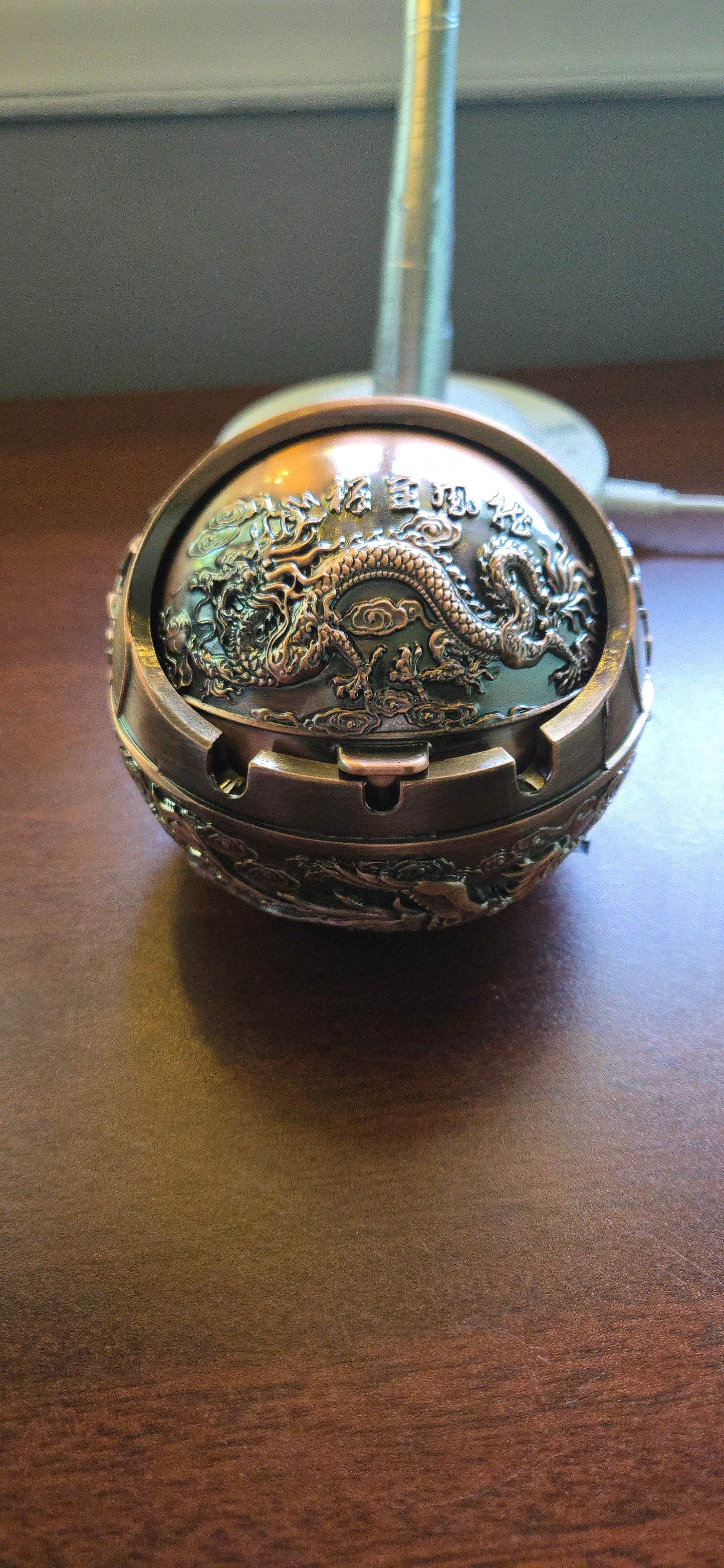 Dragon Ashtray with Lid