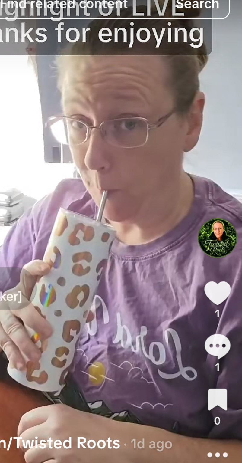 20oz White Tumbler