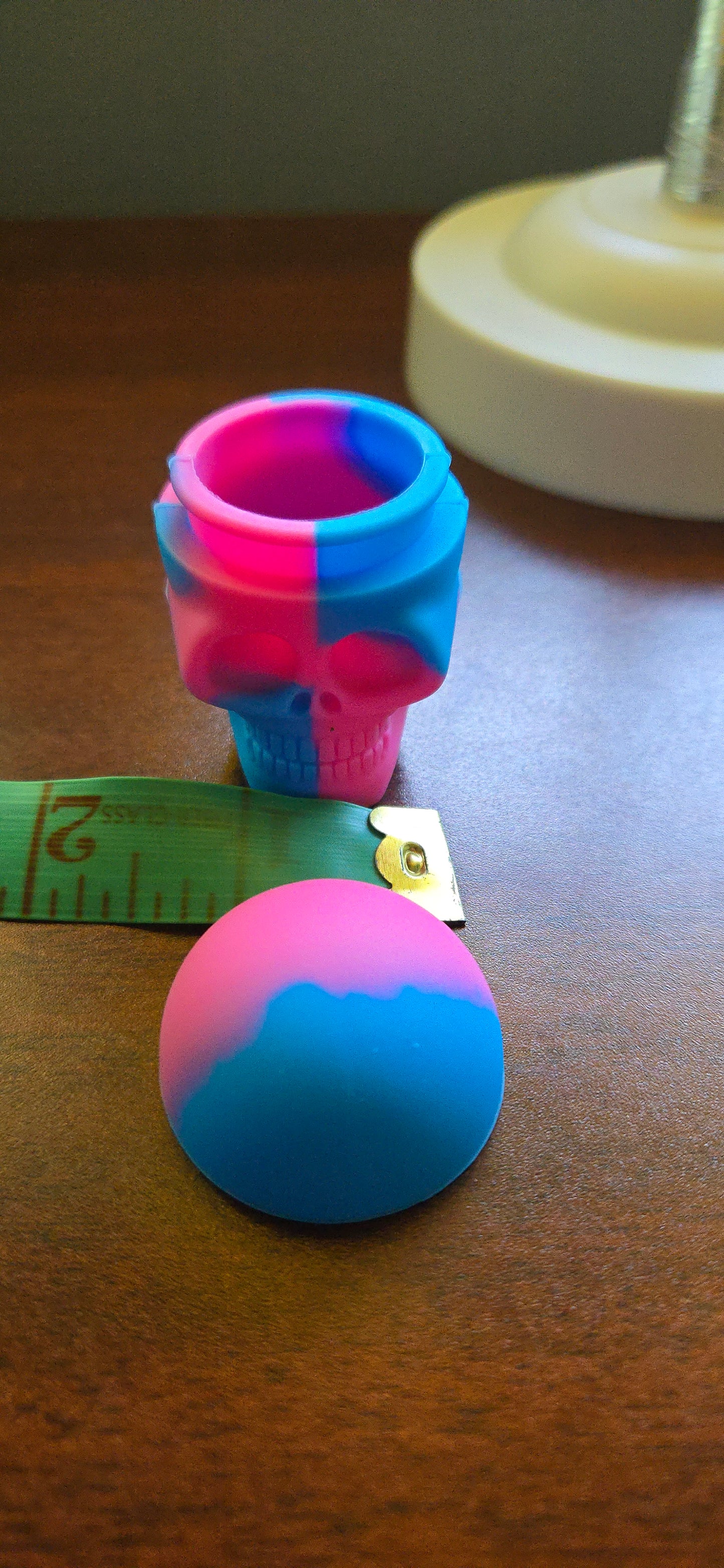 Silicone Skull Storage Containers