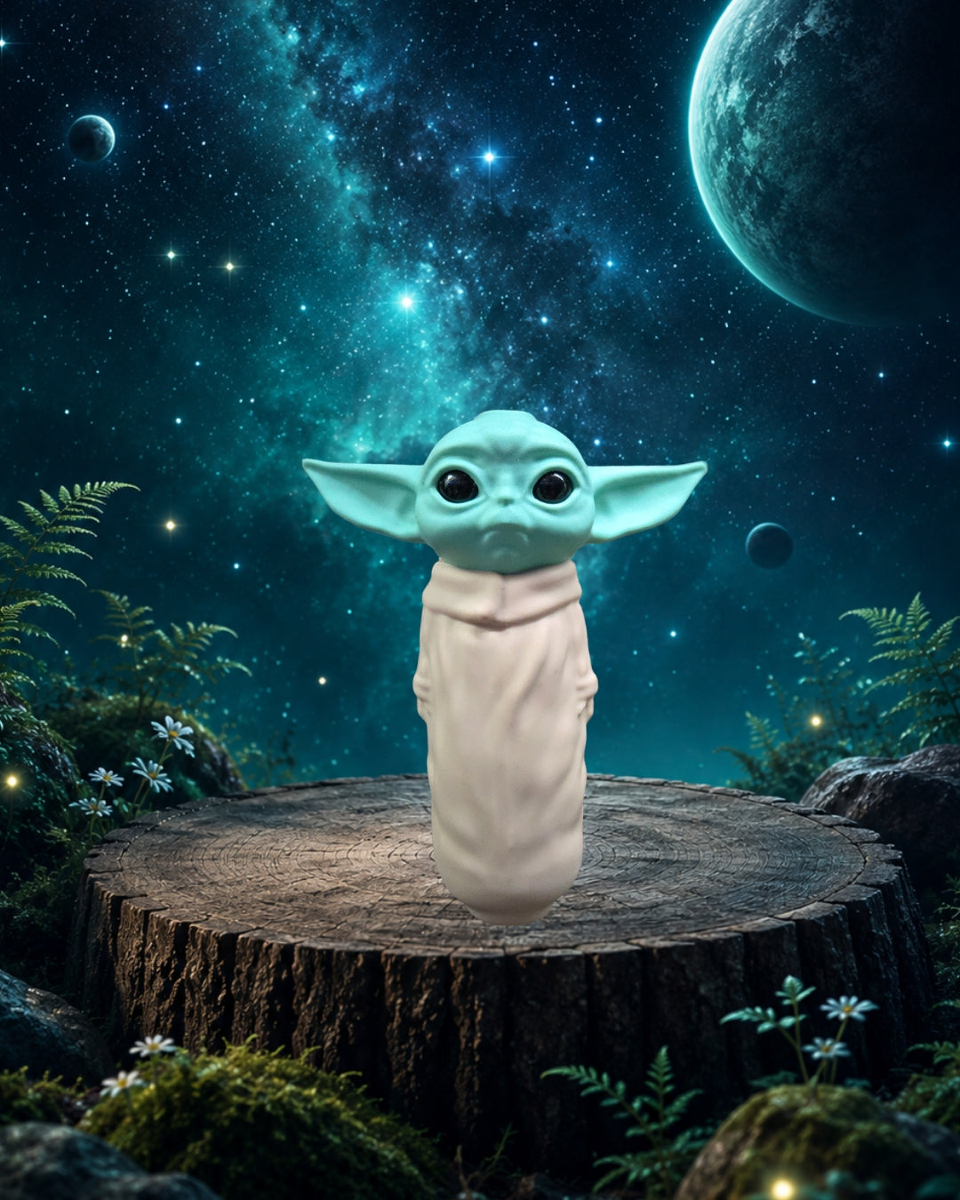 Baby Alien Silicone Smoking Pipe