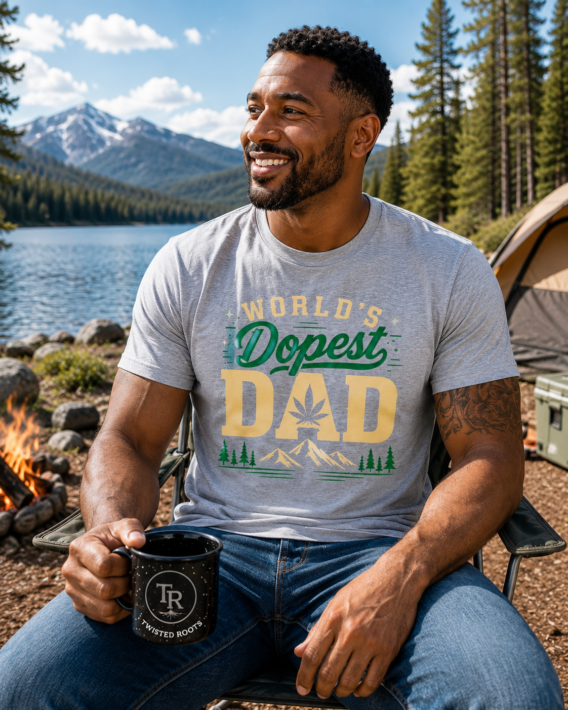 Dopest Dad T-Shirt