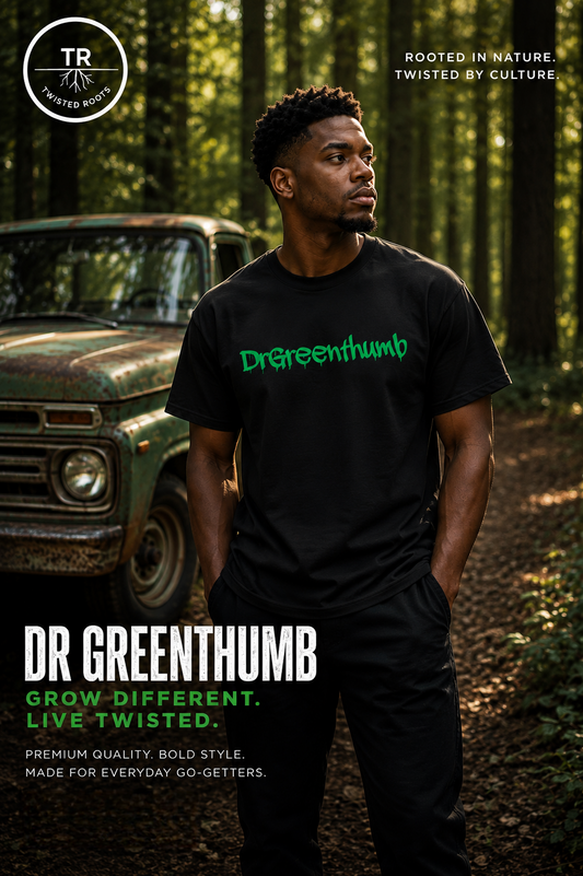 DrGreenthumb Graphic Tee | Twisted Roots Cannabis Streetwear