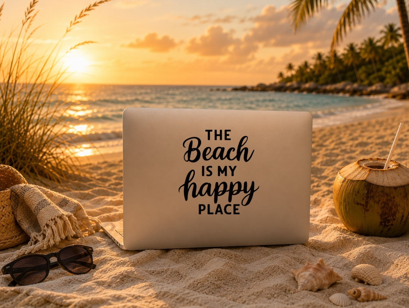 Beach Decal Collection - 12 Pack