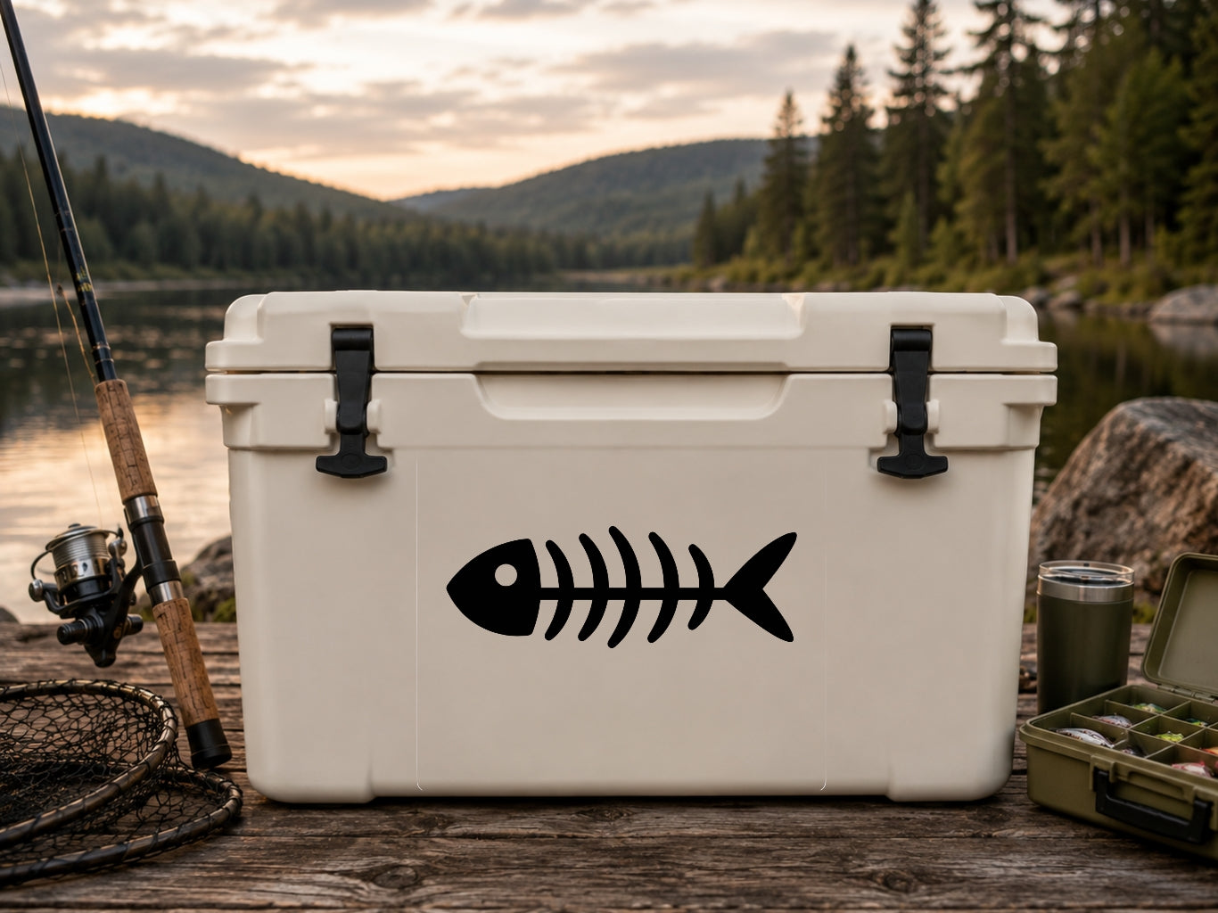 Fishing Collection Decal - 12-Pack