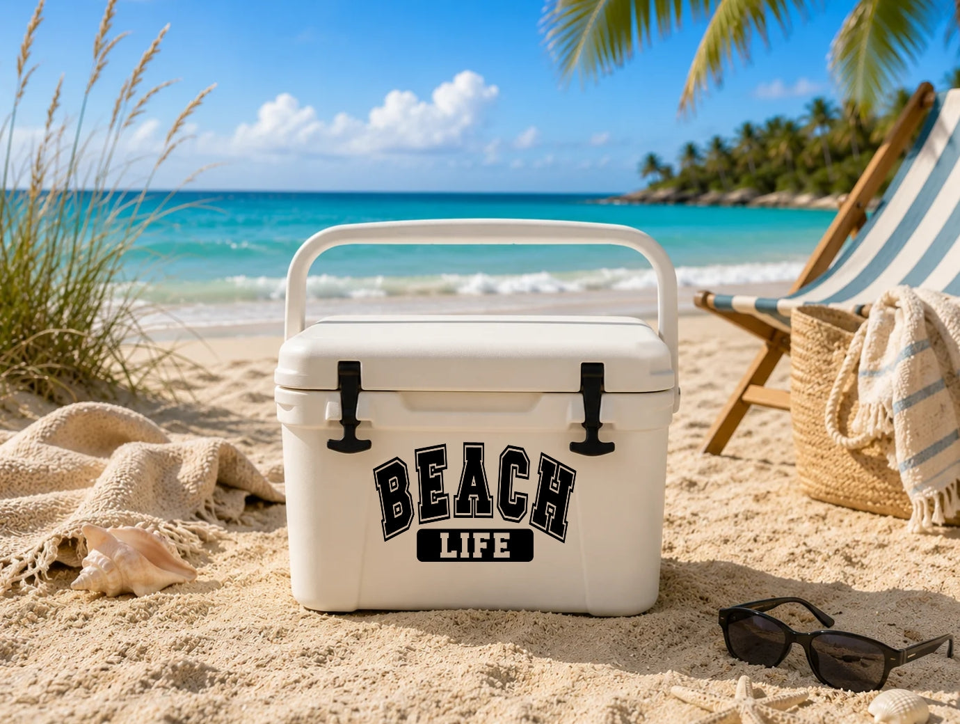 Beach Decal Collection - 12 Pack