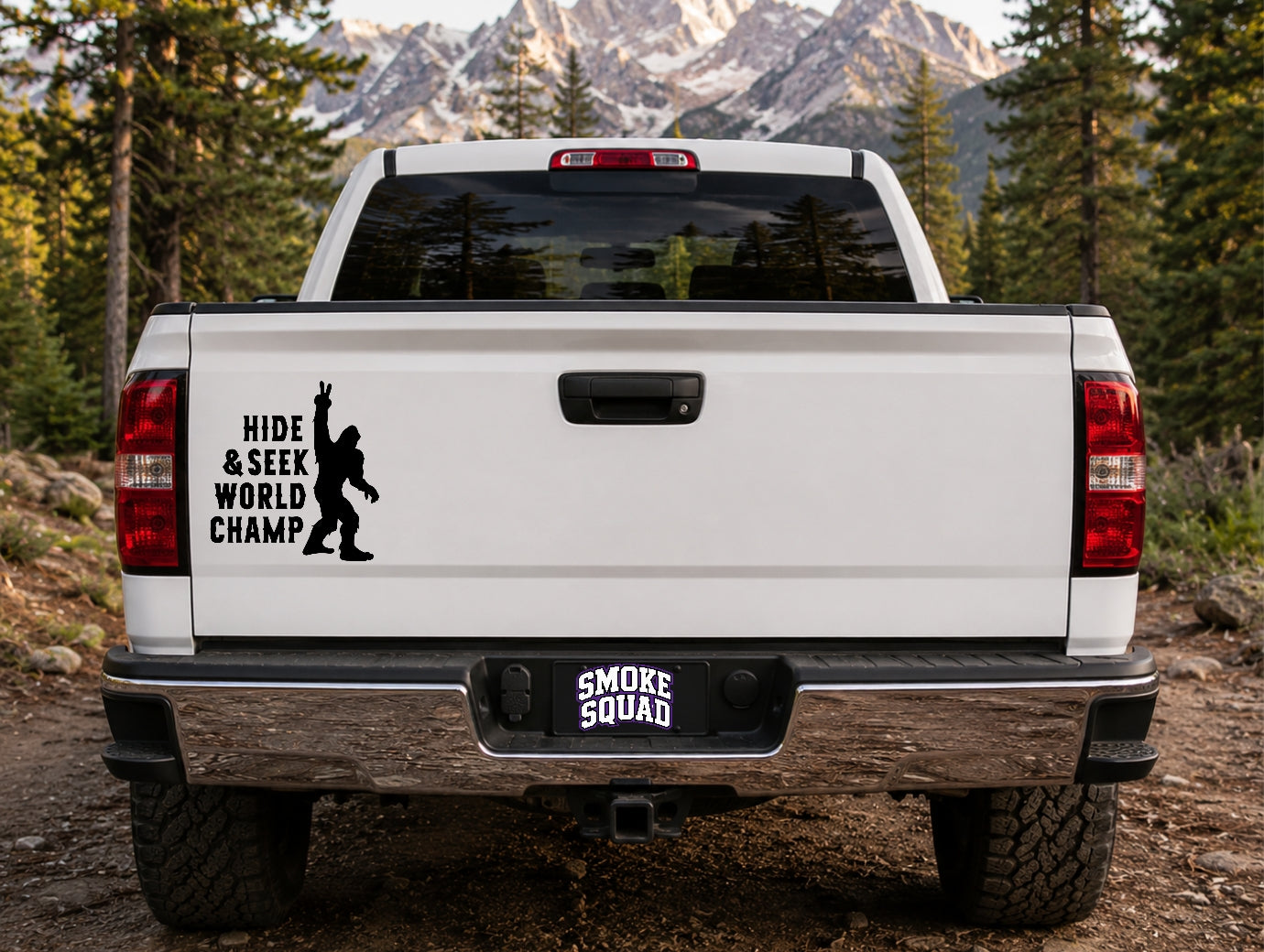 Sasquatch Decal Collection - 12 Pack