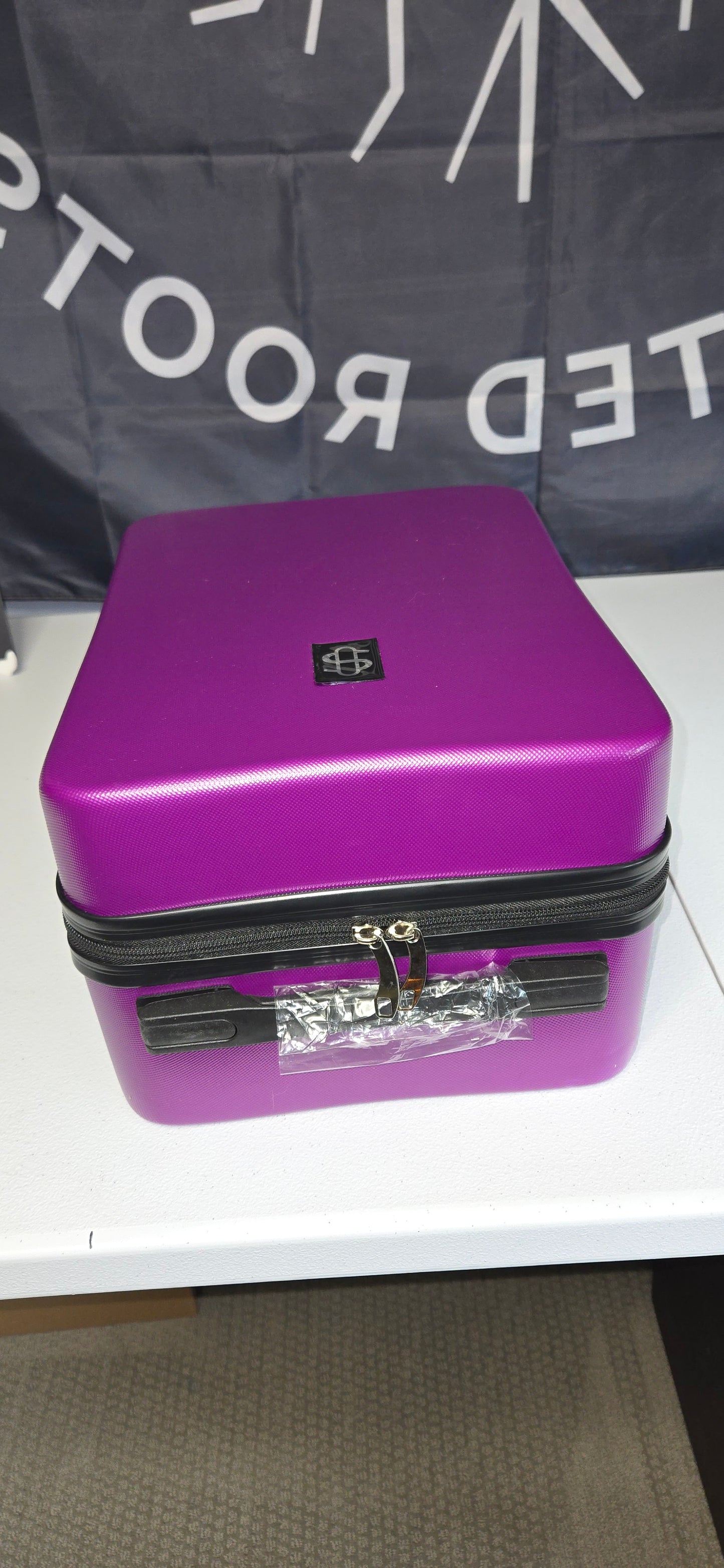 Purple Stündenglass Pineapple Hookah Complete Set with Everything + CarryingCase - Cookies Edition