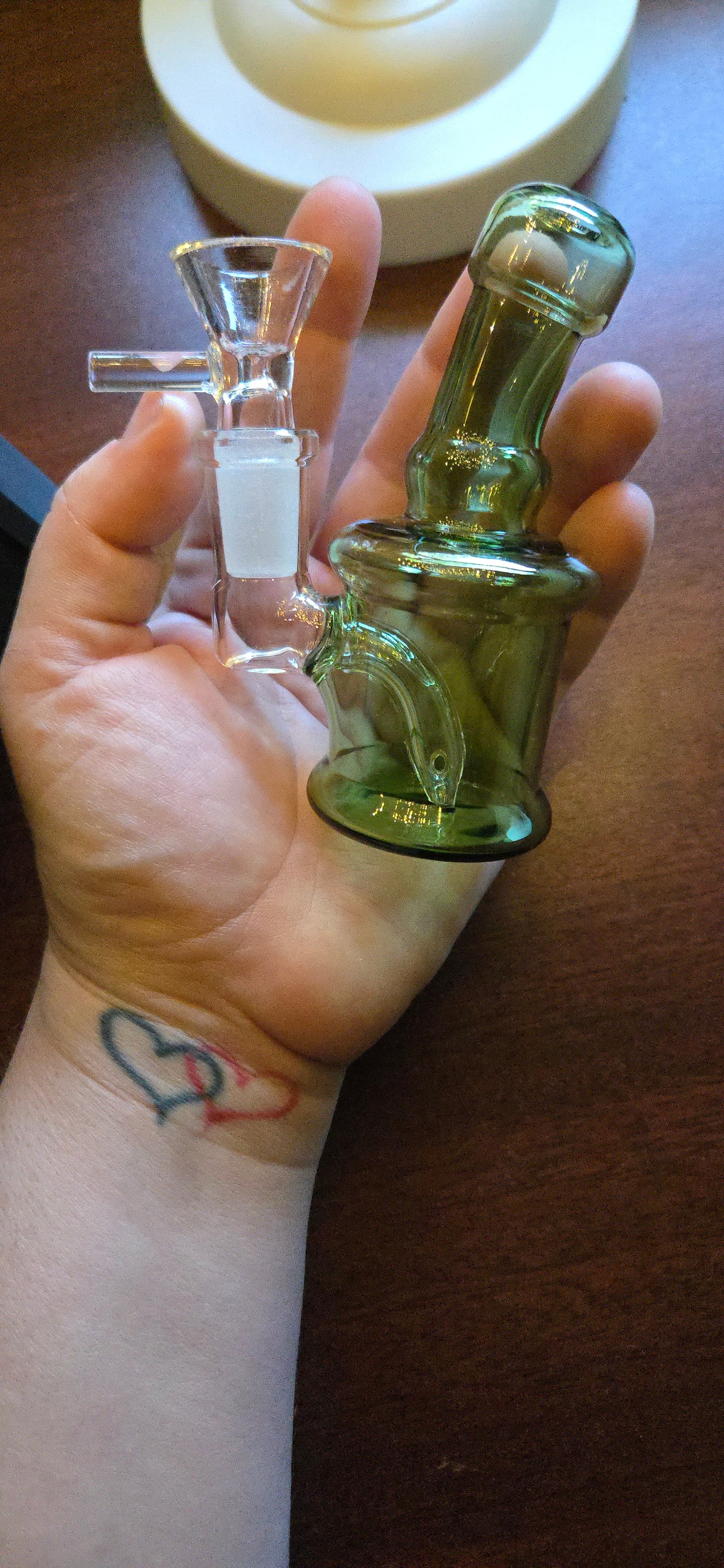Mini Green Dab Rig with Case