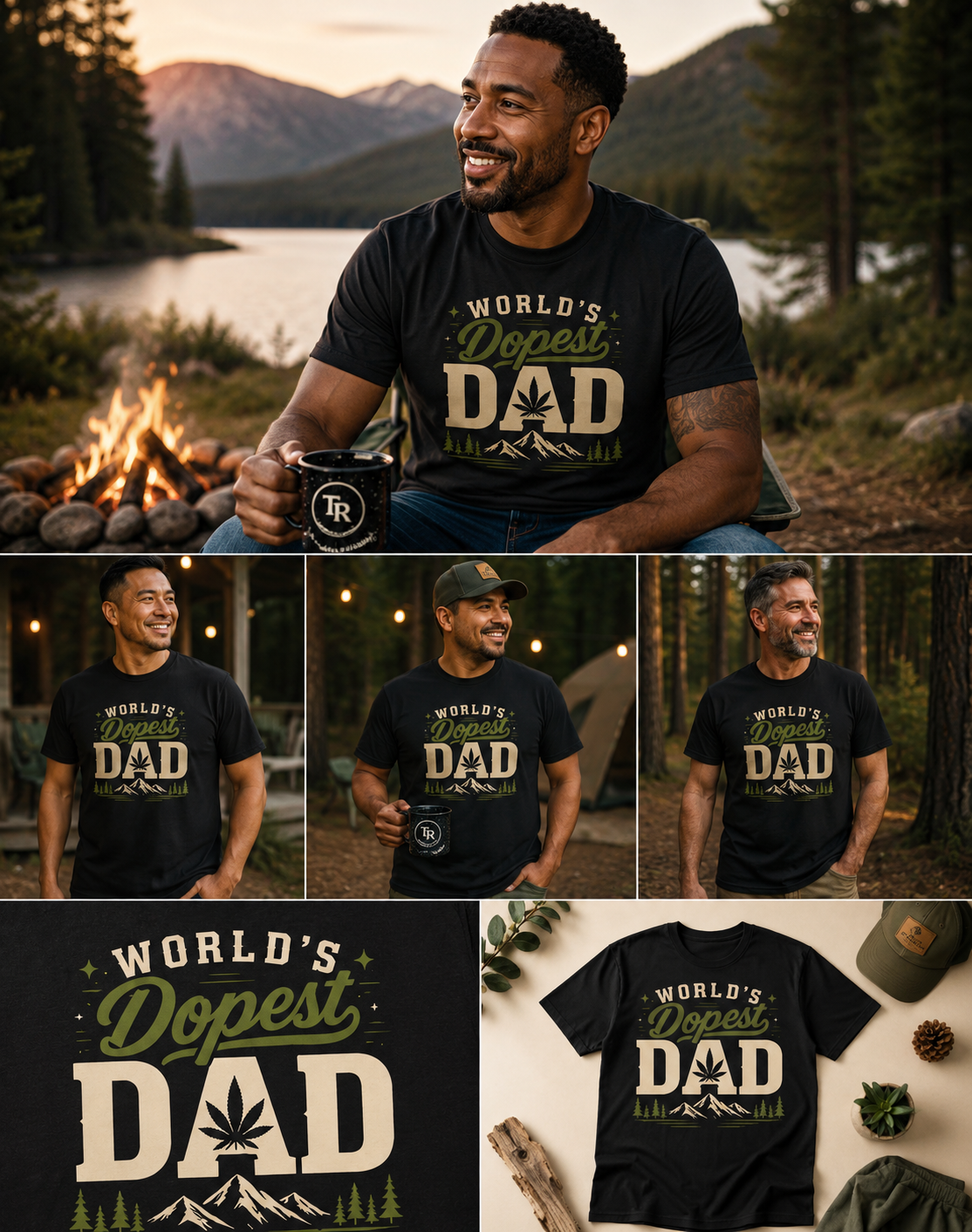 Dopest Dad T-Shirt