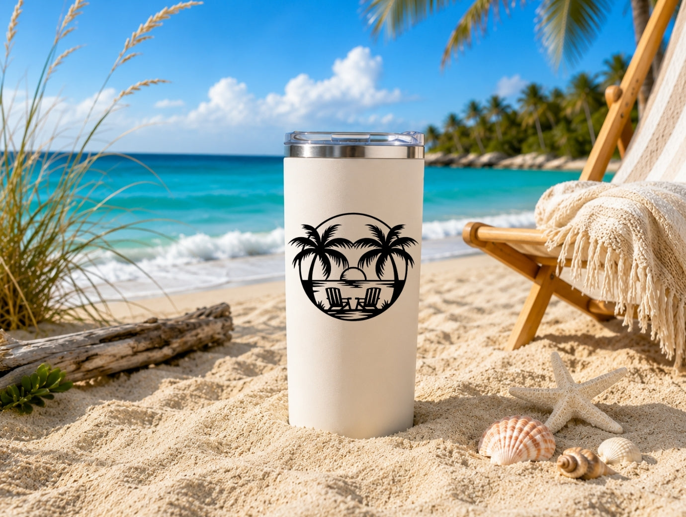 Beach Decal Collection - 12 Pack