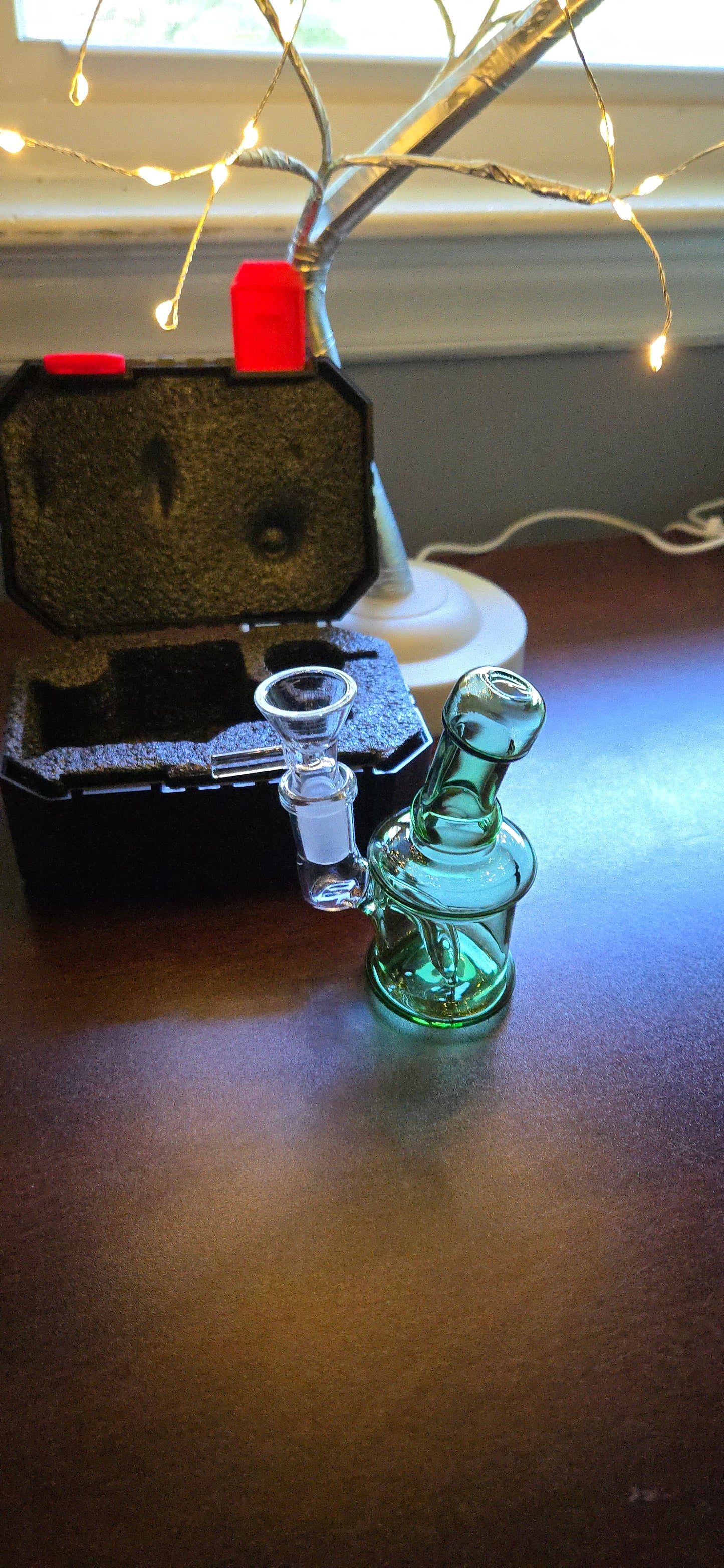 Mini Green Dab Rig with Case