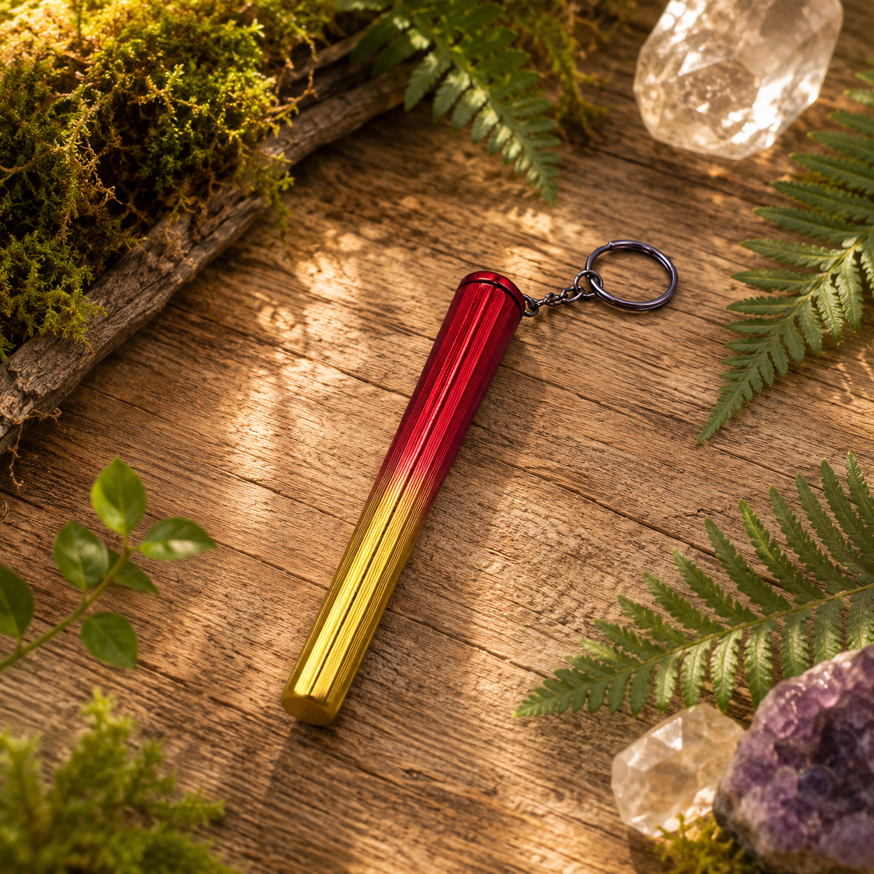 Single Cigarette Holder, Portable Reusable Metal Joint/Blunt Case