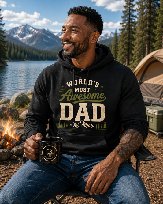 World's Most Awesome Dad Hoodie