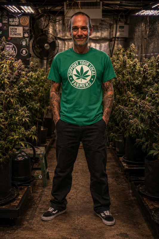 Support Your Local Farmers Graphic Tee | Twisted Roots
