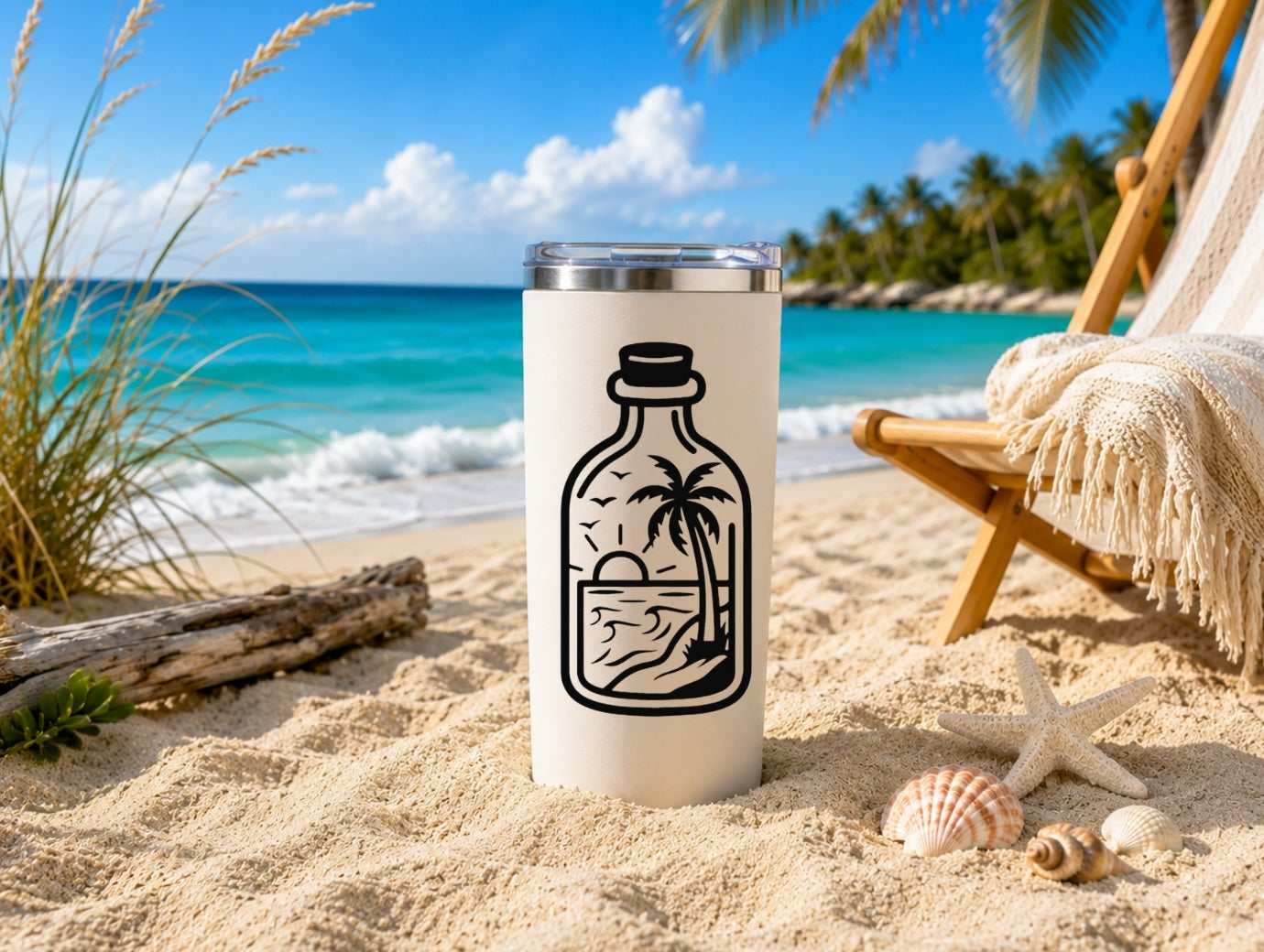 Beach Decal Collection - 12 Pack