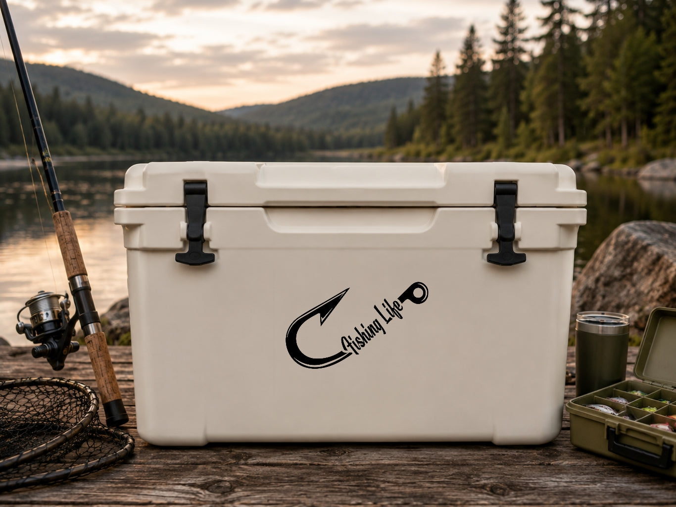 Fishing Collection Decal - 12-Pack