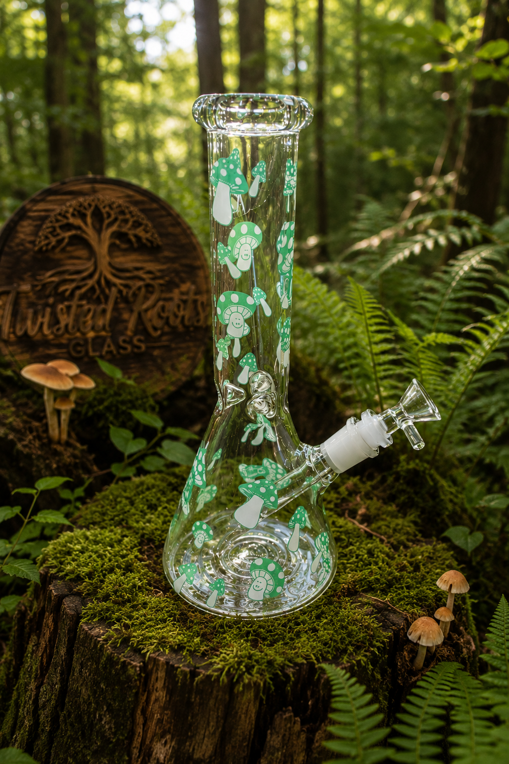 Mushroom Beaker Bong