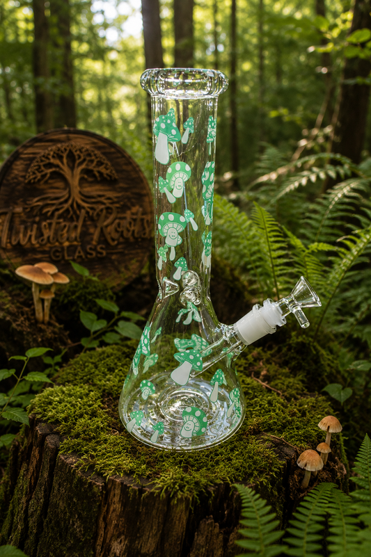 Mushroom Beaker Bong