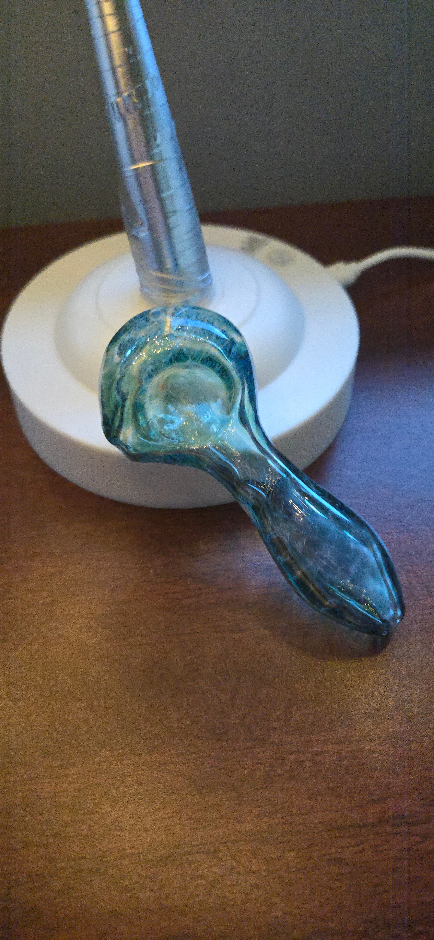 Blue Glass Hand Pipe – Perfect Session Kit