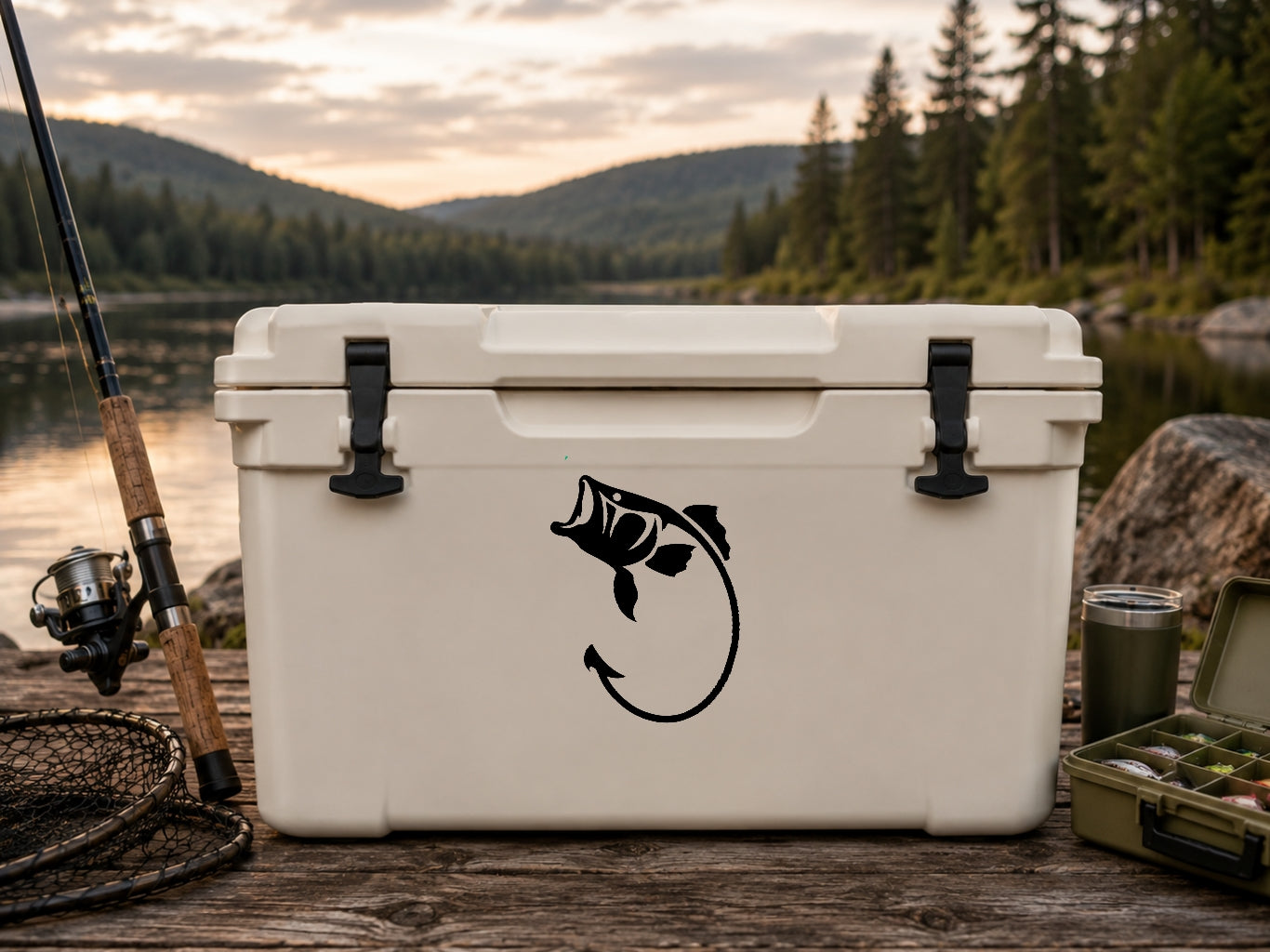 Fishing Collection Decal - 12-Pack