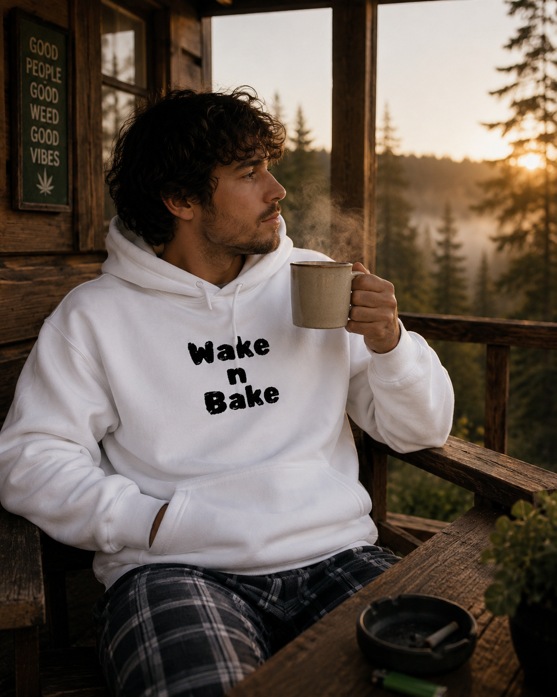 Wake & Bake Hoodie | Twisted Roots Apparel