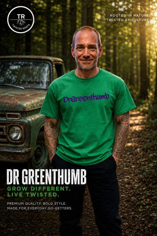 DrGreenthumb Graphic Tee | Twisted Roots Cannabis Streetwear