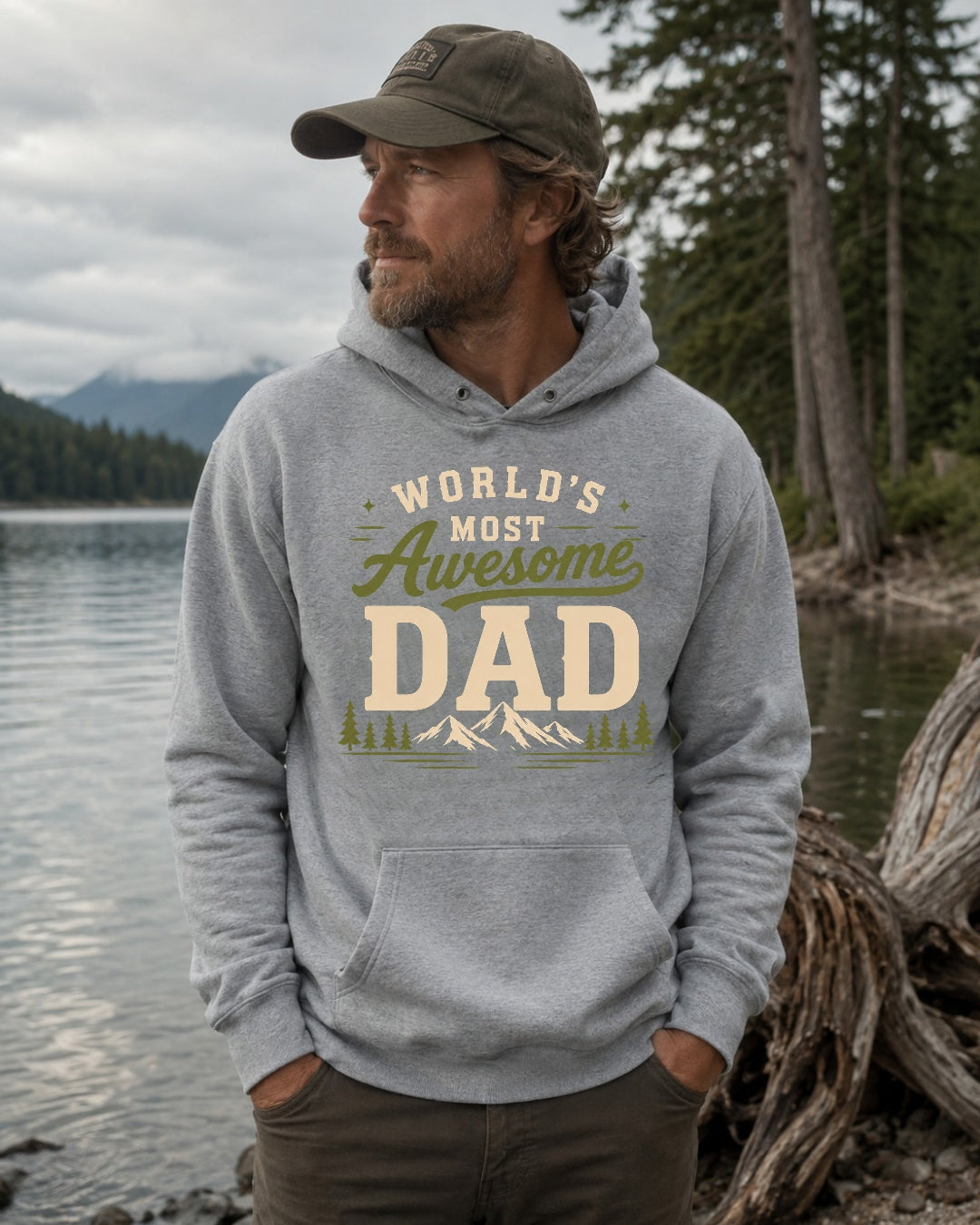 World's Most Awesome Dad Hoodie