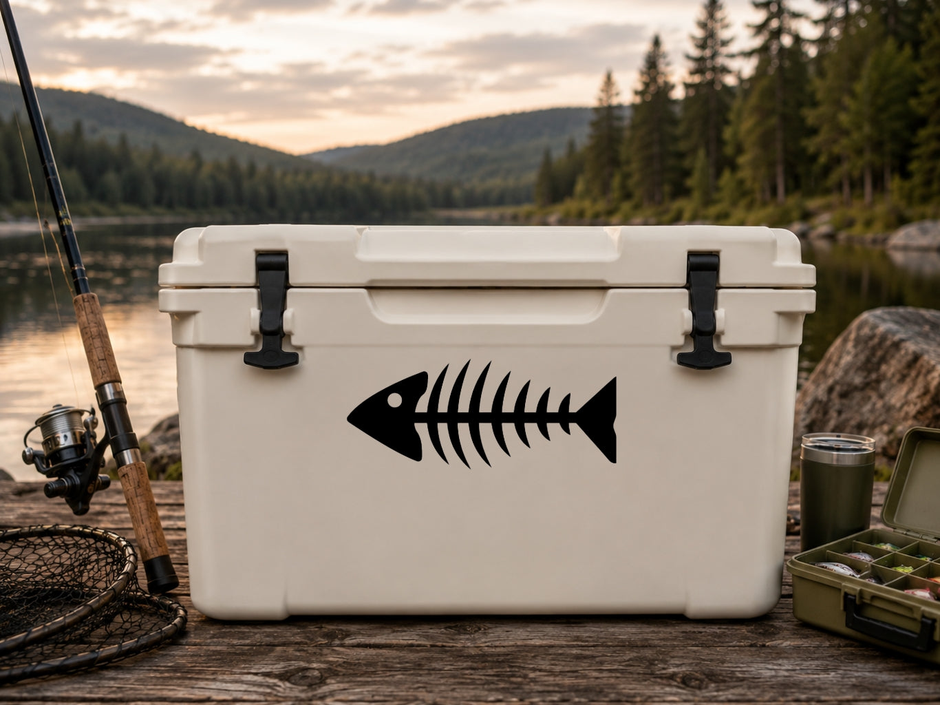 Fishing Collection Decal - 12-Pack
