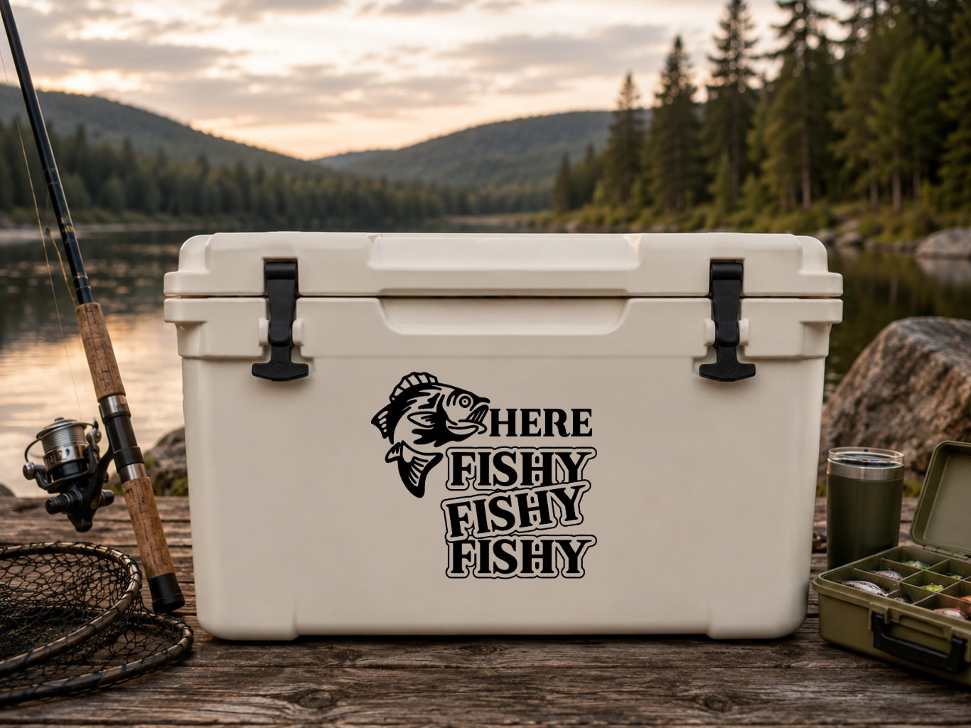 Fishing Collection Decal - 12-Pack