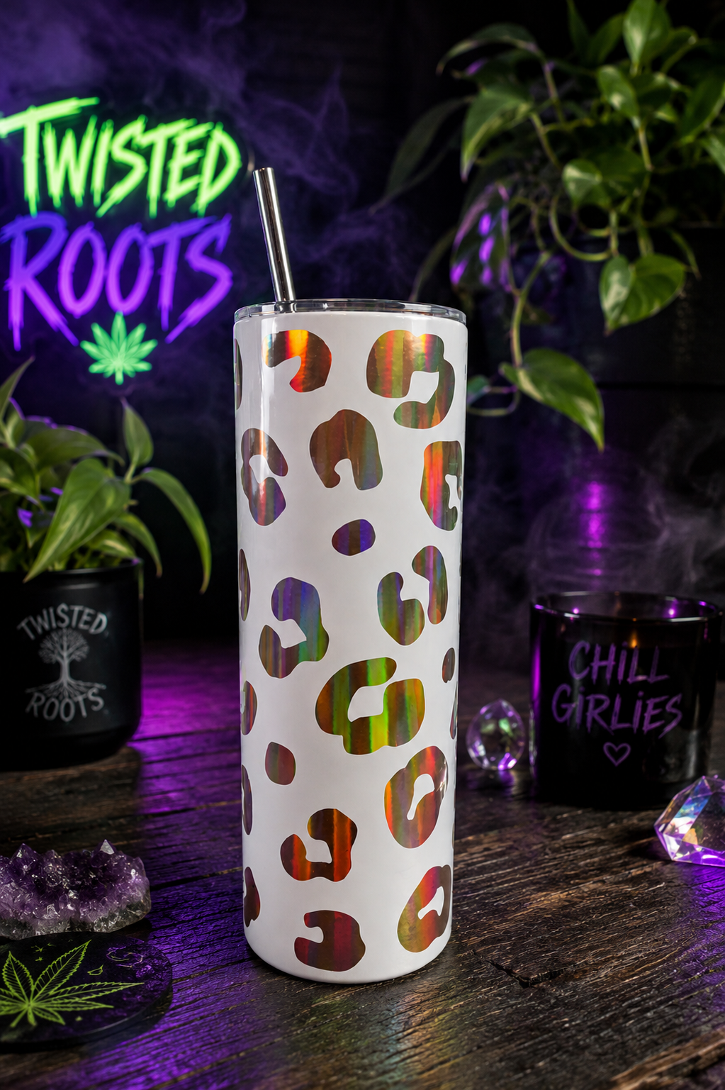 20oz White Tumbler