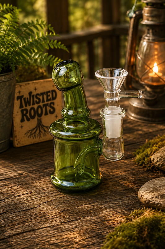 Mini Green Dab Rig with Case